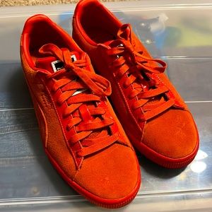 Red Puma Mac ladies sneakers